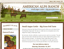 Tablet Screenshot of americanalpsranch.com
